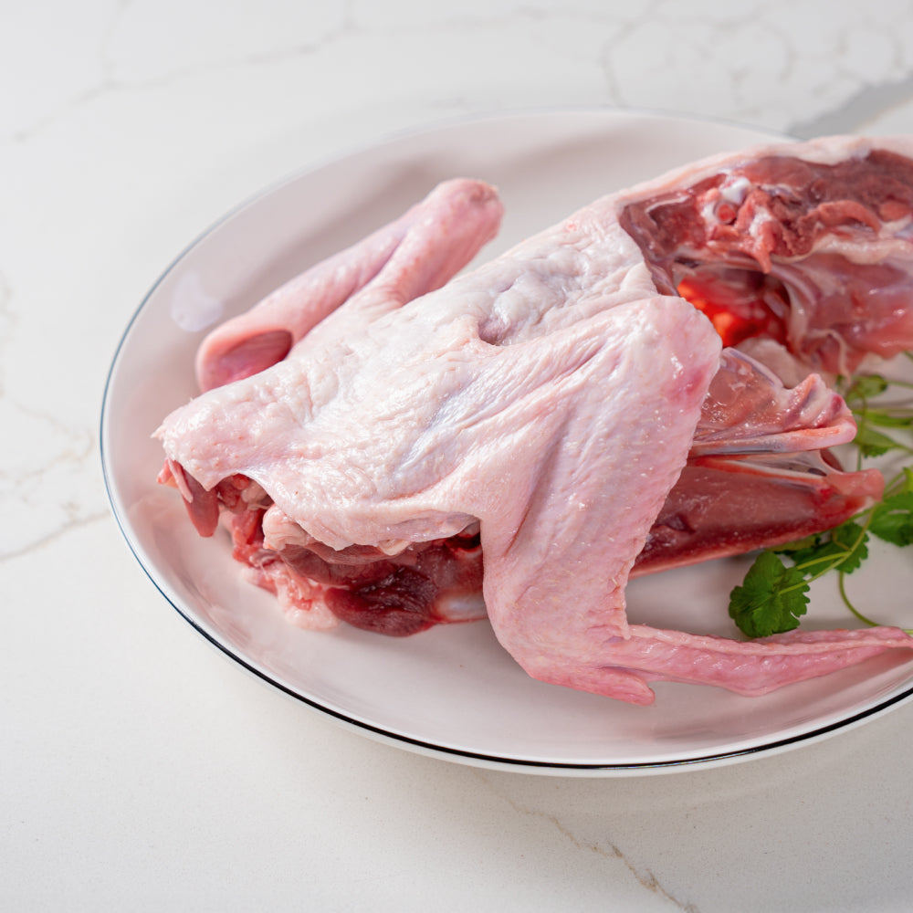 Porcja ze skrzydłem rosołowa z kaczki